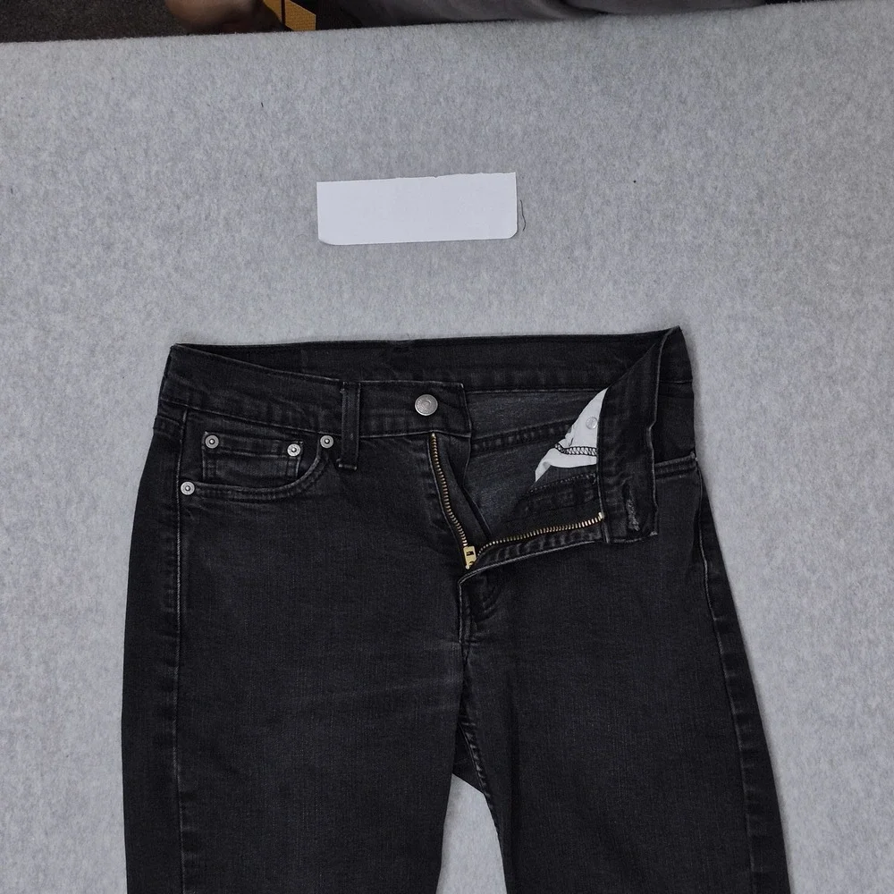 Levi's 514 Men Jeans 30X32 Black Denim Slim Fit 30